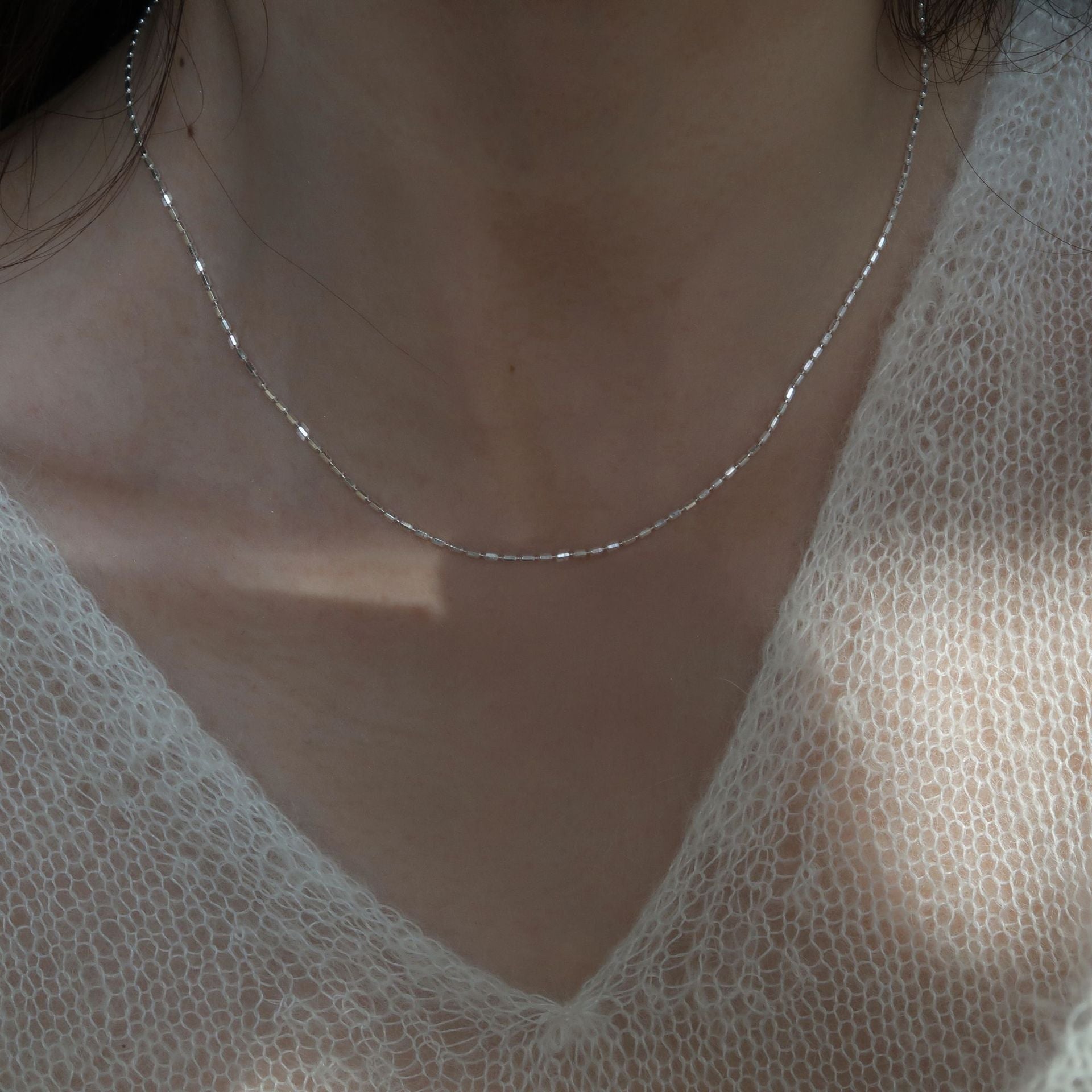 Elegant Water Drop Copper Necklace