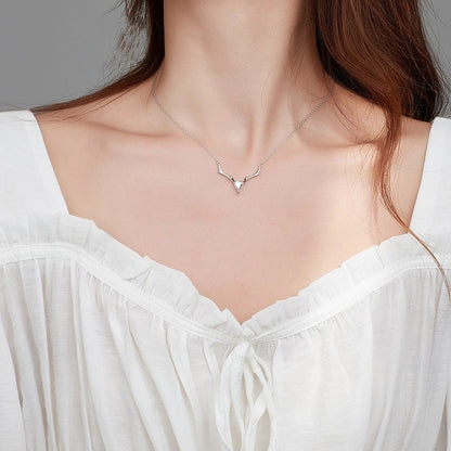 Elegant Water Drop Copper Necklace