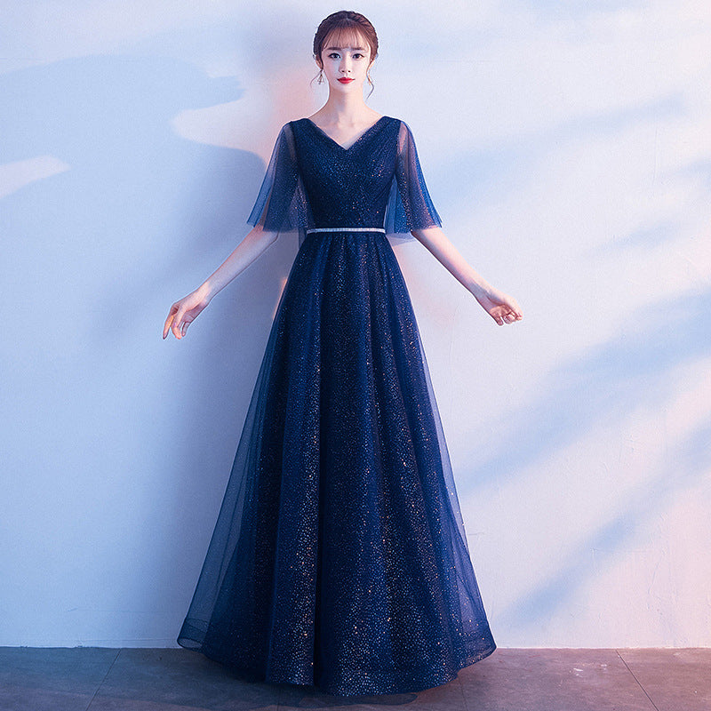 Elegant Women's Long Evening Dress