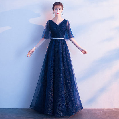 Elegant Women's Long Evening Dress