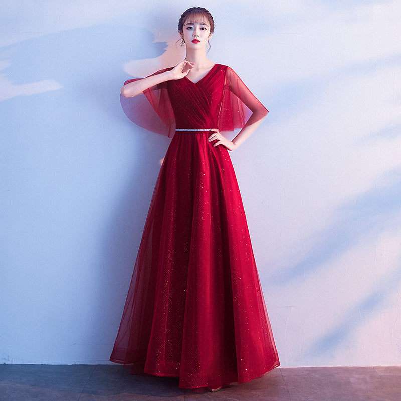 Elegant Women's Long Evening Dress
