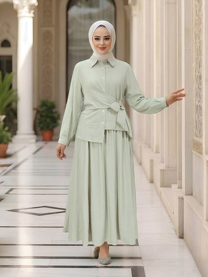 Elegant Women's Skirt Suit Set