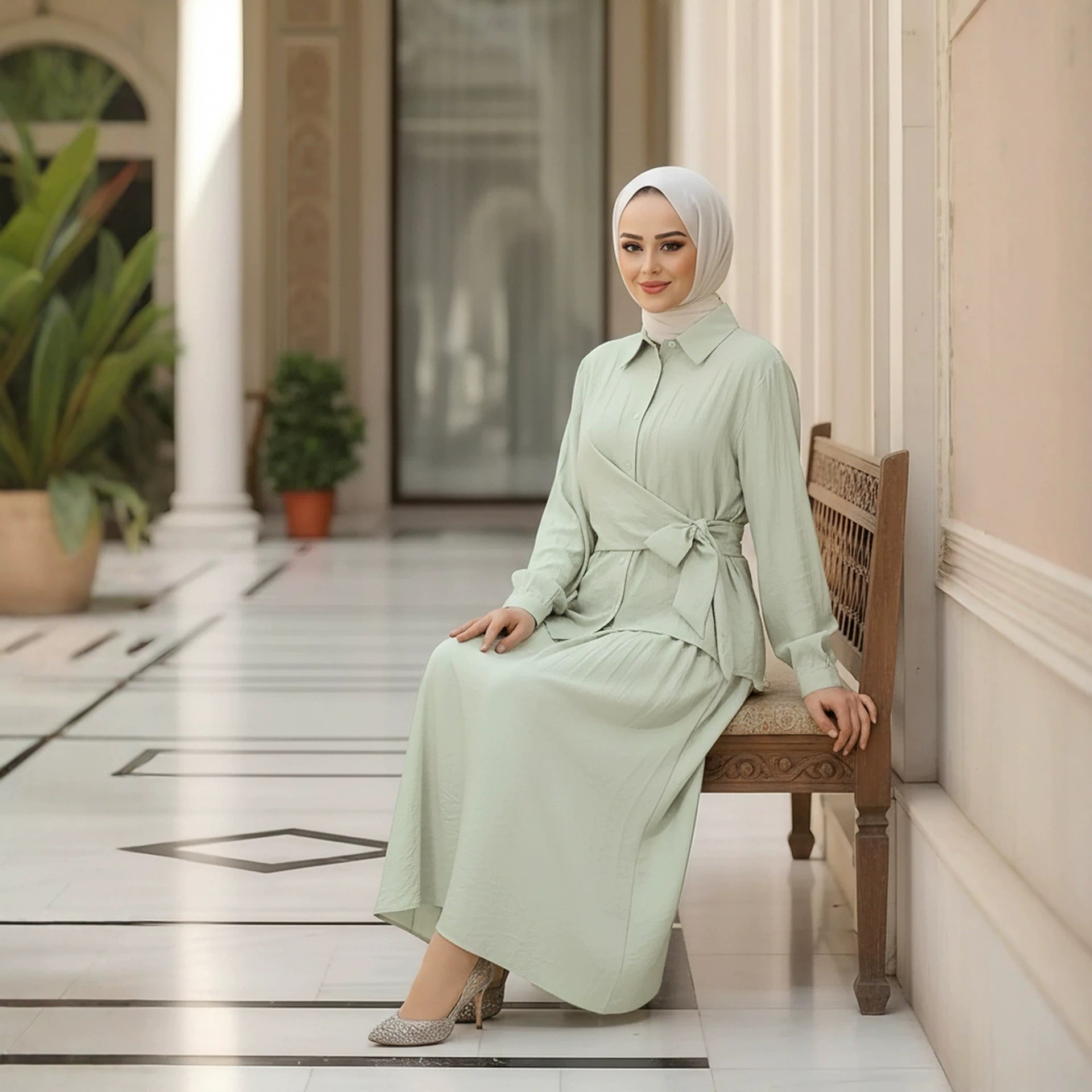 Elegant Women's Skirt Suit Set