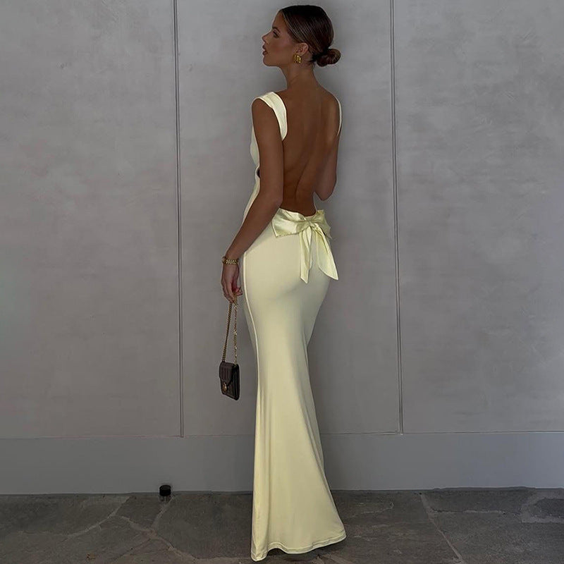 Elegant Wrap Midi Dress in Solid Colors