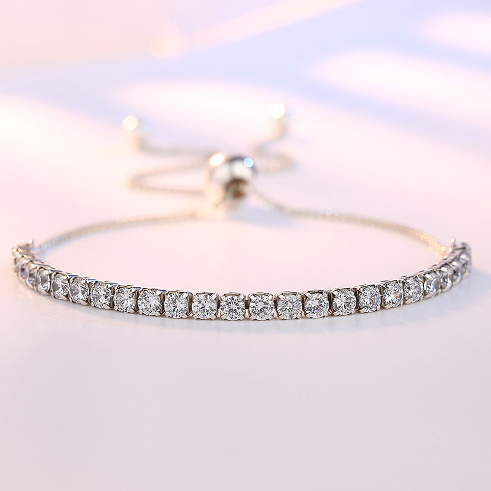 Elegant Zircon Tennis Bracelet