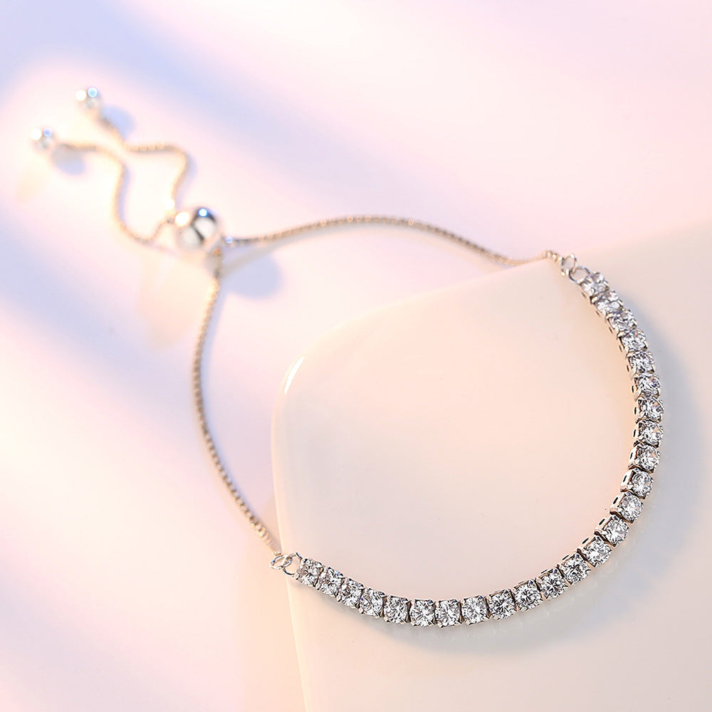Elegant Zircon Tennis Bracelet