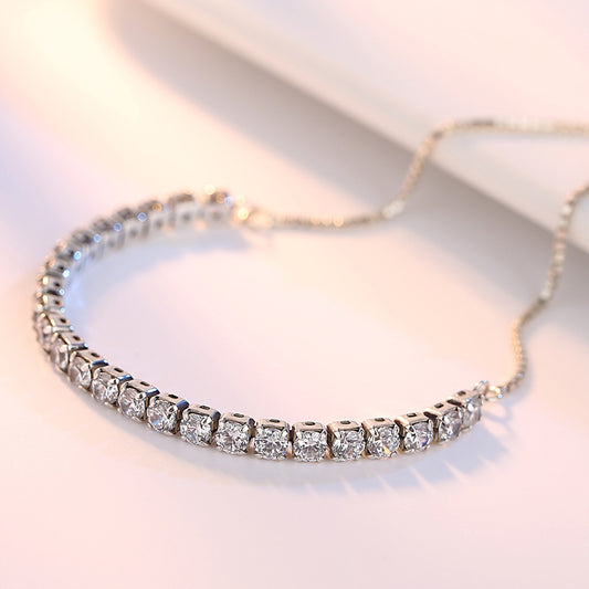 Elegant Zircon Tennis Bracelet