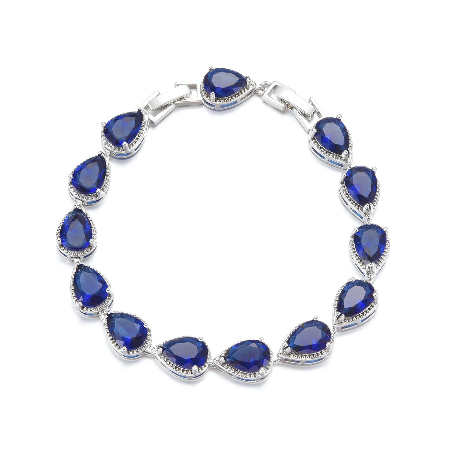 Elegant Zircon Water Drop Bracelet