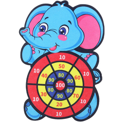 Elephant Sticky Ball Dart Board Toy