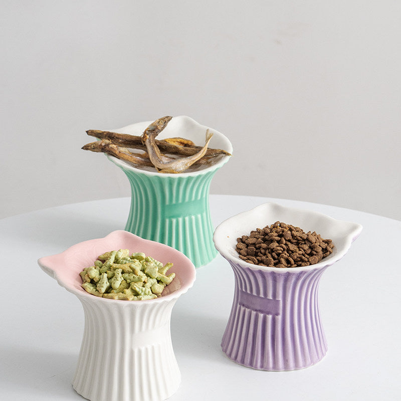 Elevated Ceramic Pet Bowl