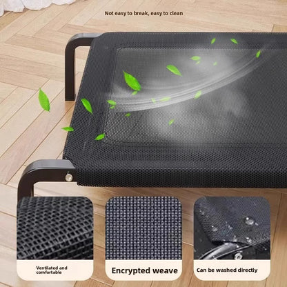 Elevated Pet Camp Bed with Mesh