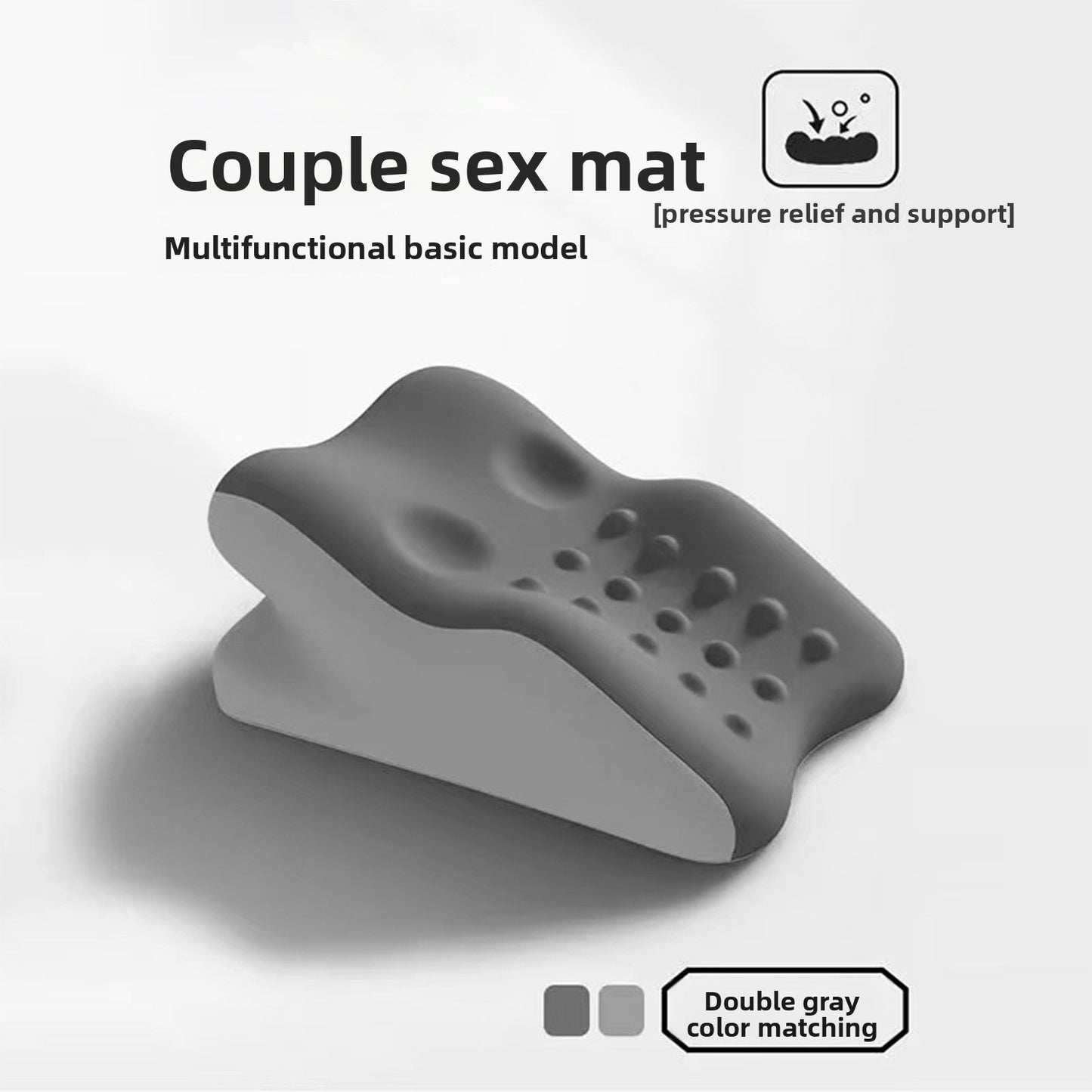 Elevated prone sleeping pillow
