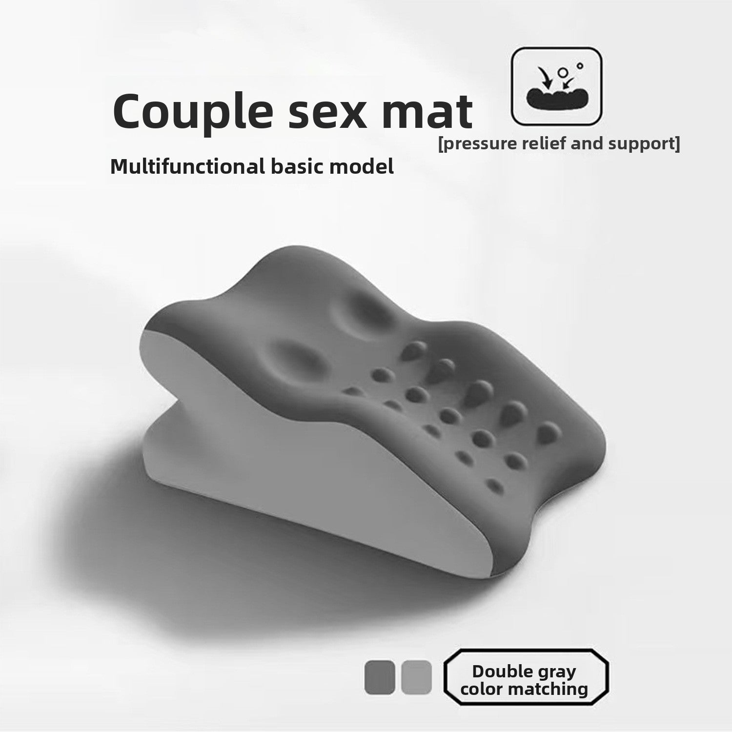 Elevated prone sleeping pillow