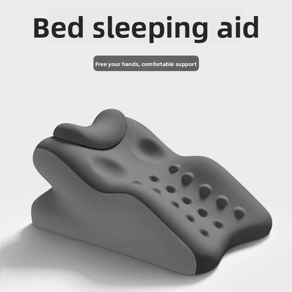 Elevated prone sleeping pillow