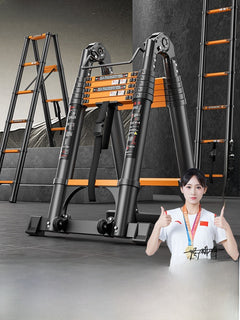Black Orange 1.4m Ladder