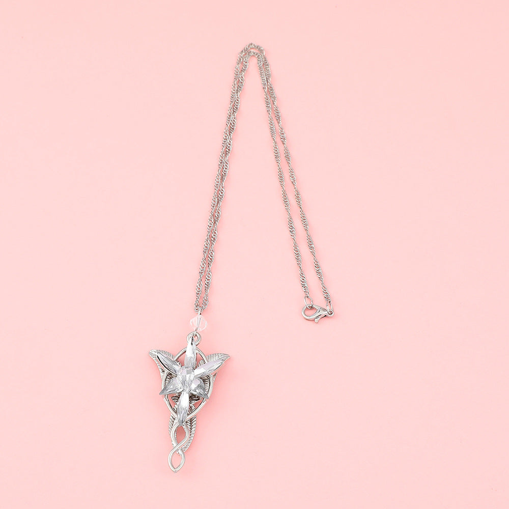 Elf pendant necklace