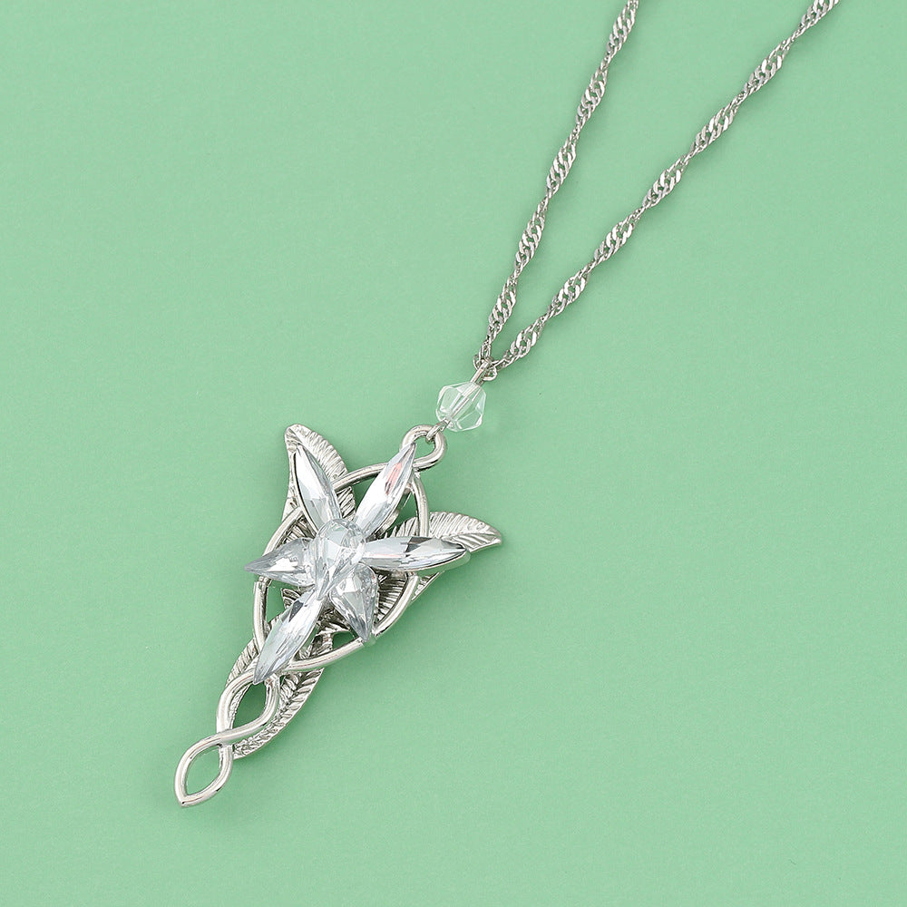 Elf pendant necklace