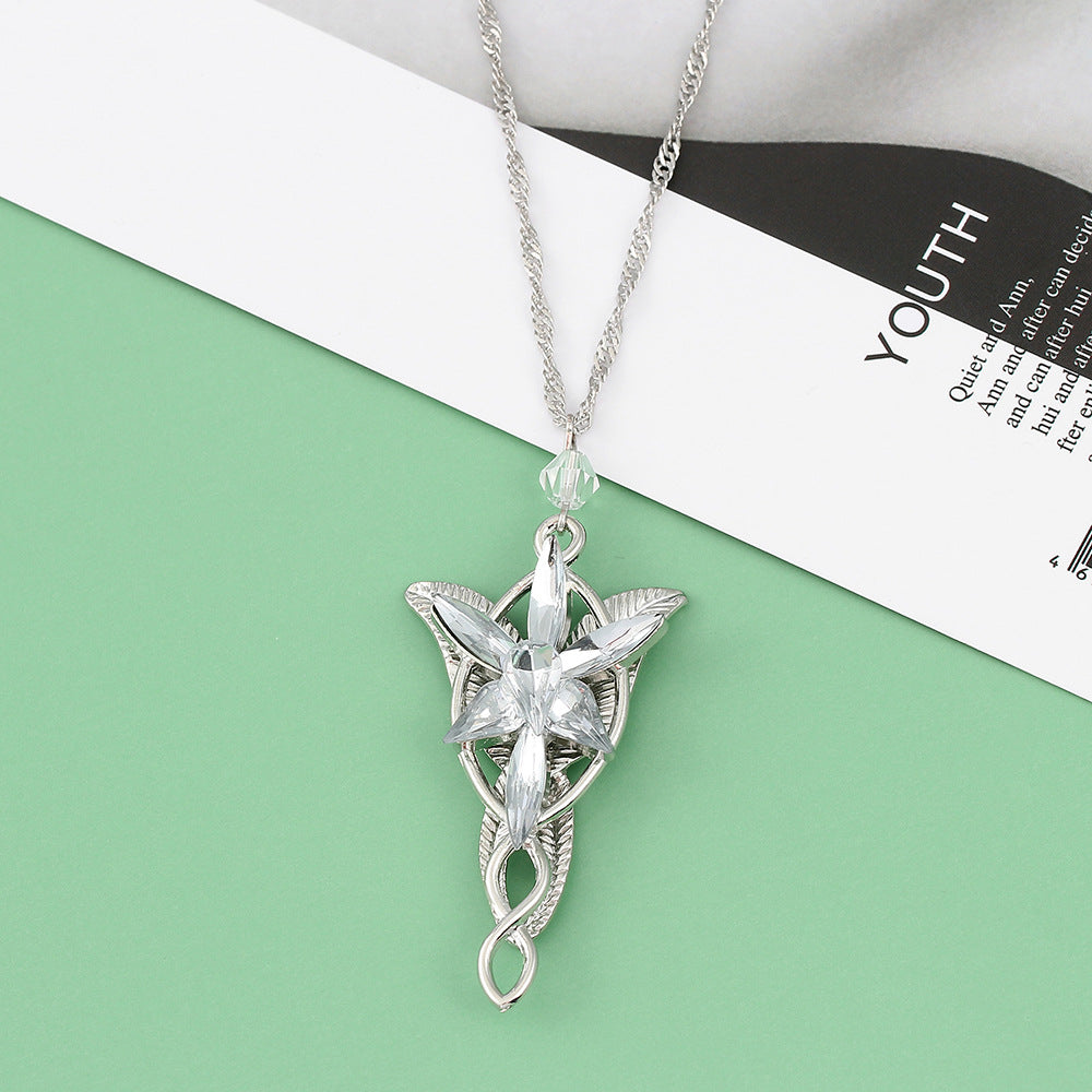 Elf pendant necklace