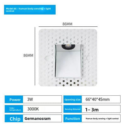 Embedded Sensor Stair Light