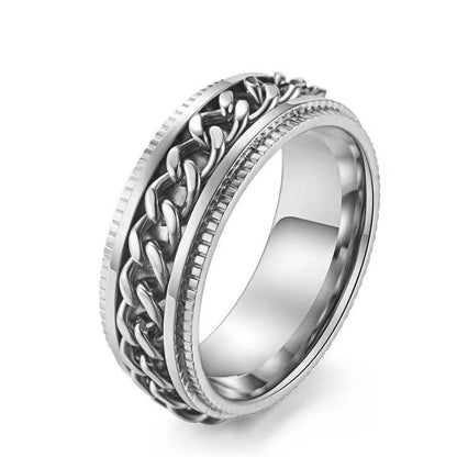 Embossed Chain Rings