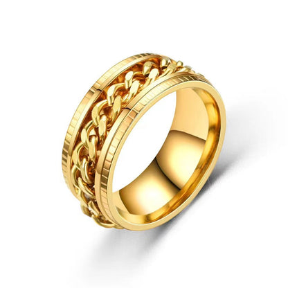 Embossed Chain Rings