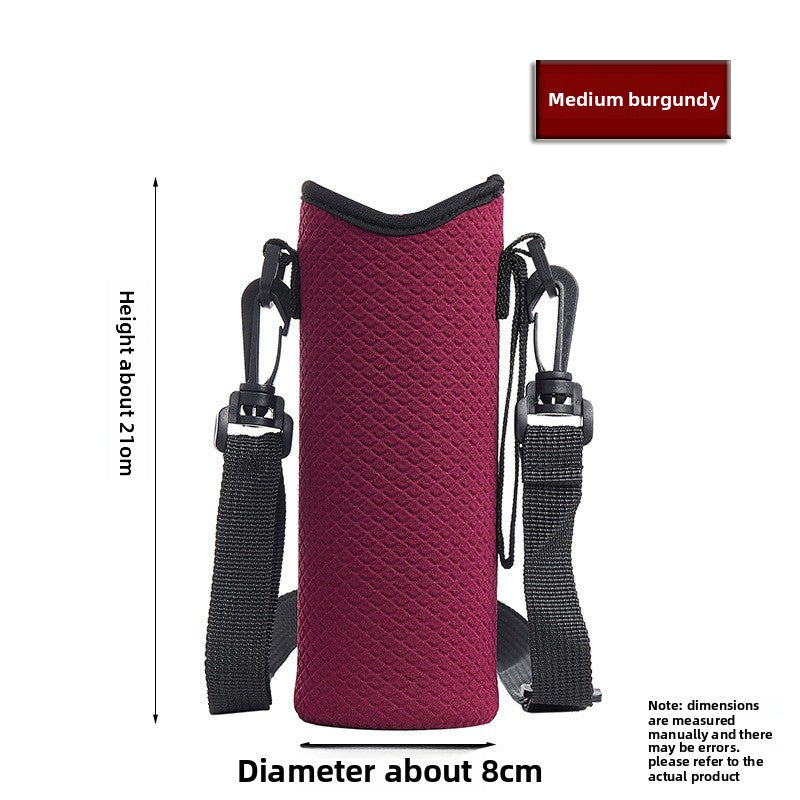 Embossed Diving Cup Cover with Strap