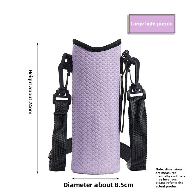 Embossed Diving Cup Cover with Strap