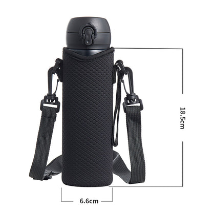 Embossed Diving Cup Cover with Strap
