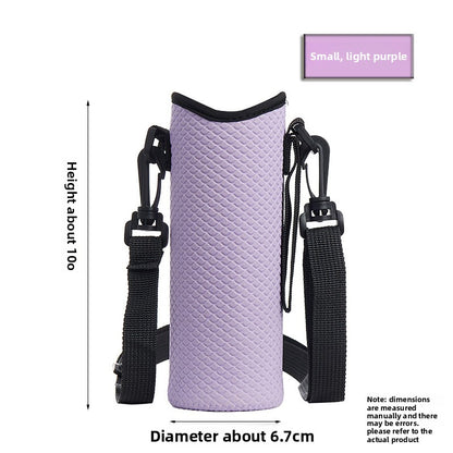 Embossed Diving Cup Cover with Strap