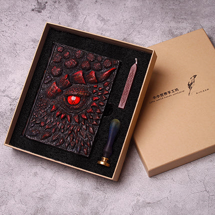 Embossed Dragon Eye Notebook Journal