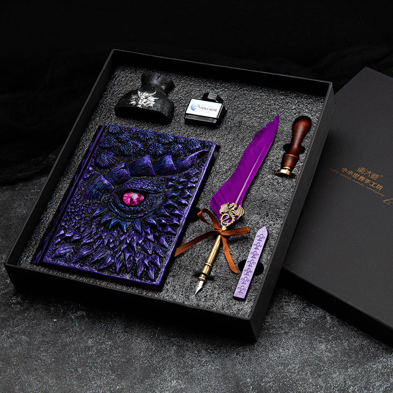 Embossed Dragon Eye Notebook Journal