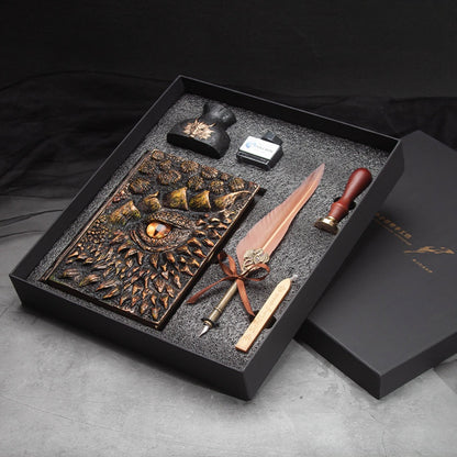 Embossed Dragon Eye Notebook Journal