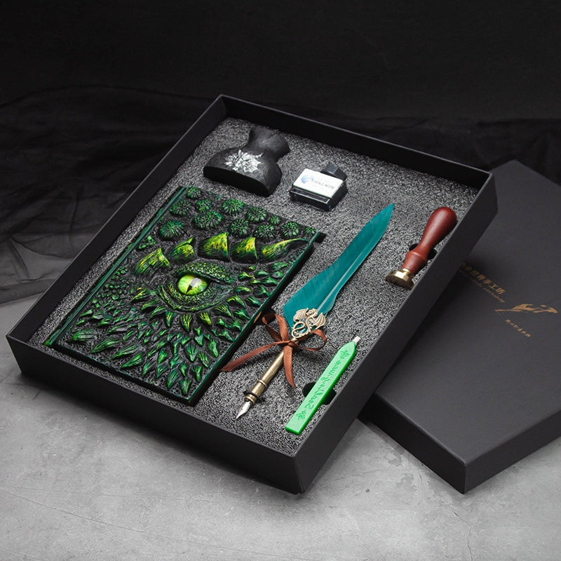 Embossed Dragon Eye Notebook Journal