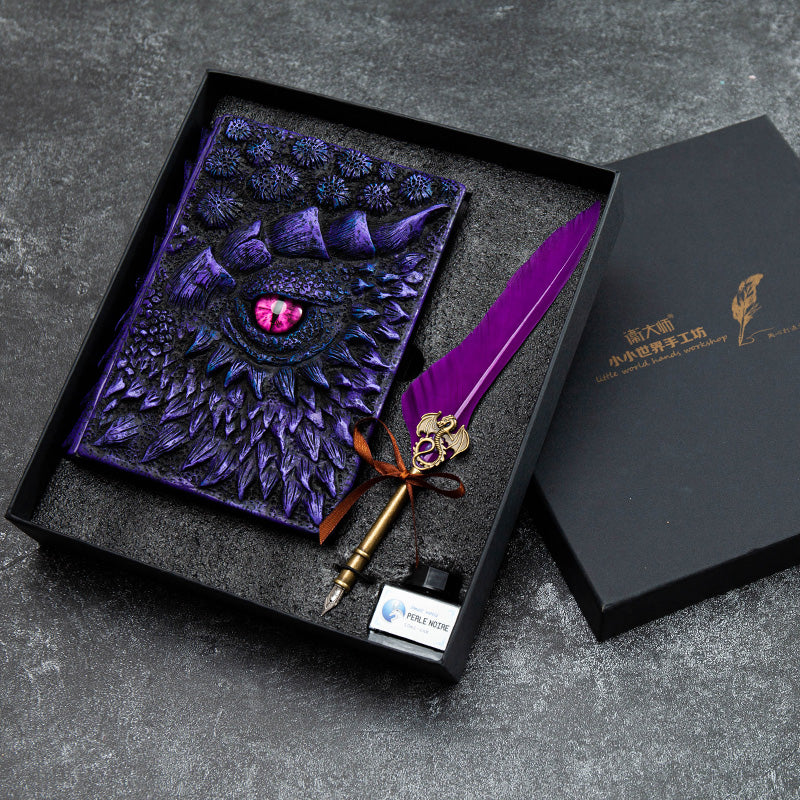 Embossed Dragon Eye Notebook Journal