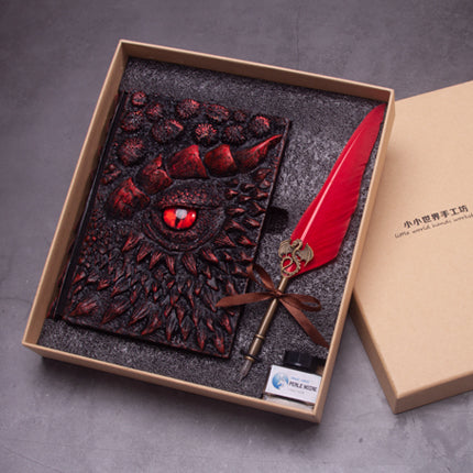 Embossed Dragon Eye Notebook Journal