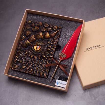 Embossed Dragon Eye Notebook Journal