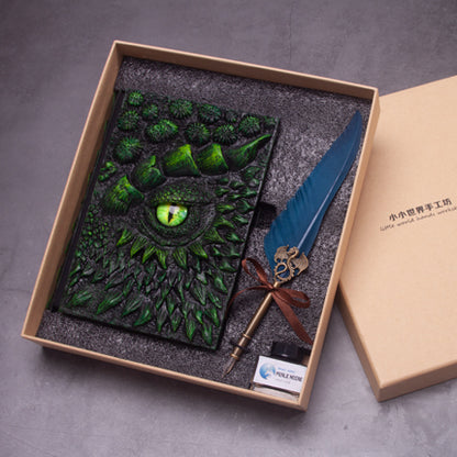 Embossed Dragon Eye Notebook Journal