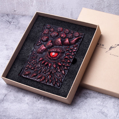 Embossed Dragon Eye Notebook Journal