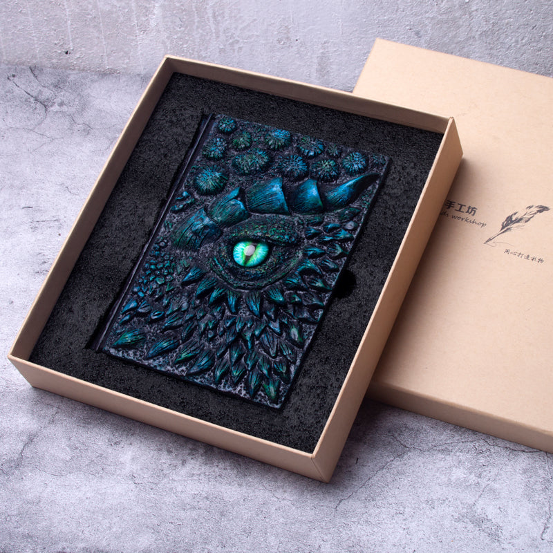 Embossed Dragon Eye Notebook Journal