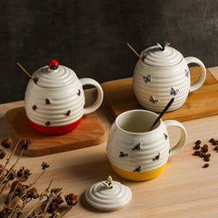Yellow bee cup