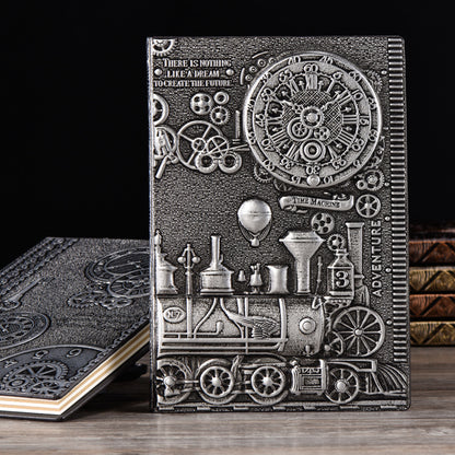 Embossed PU Leather Notebook A5 Journal