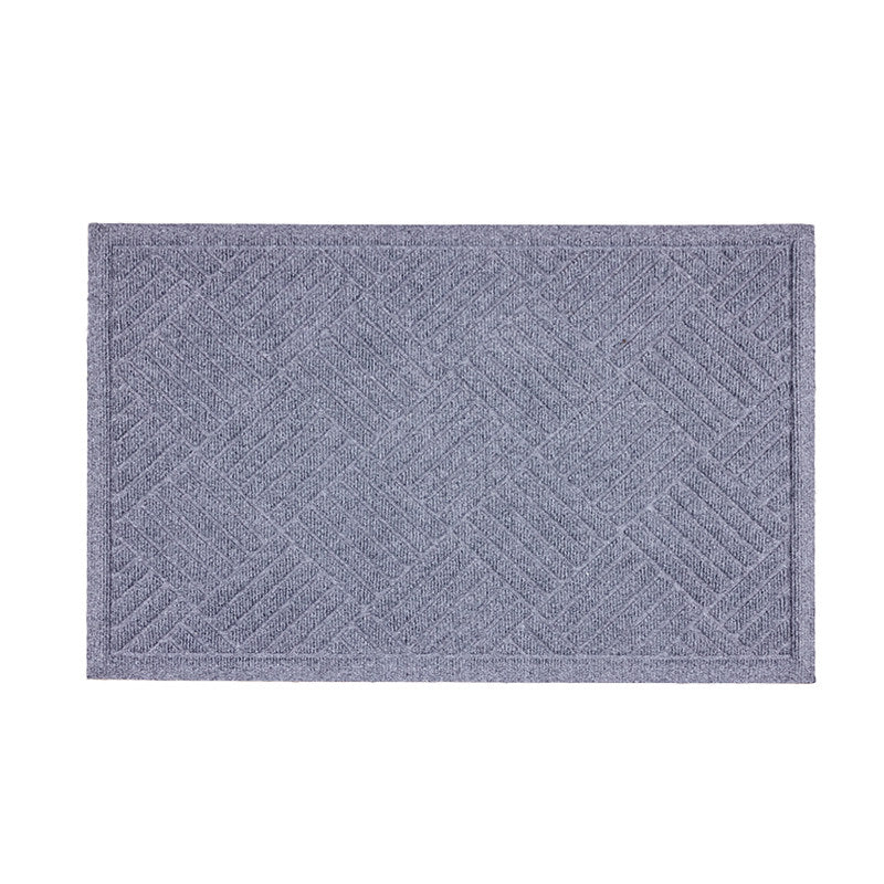 Embossed PVC Entrance Floor Mat with Non-Slip Base