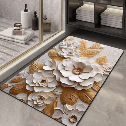 Embossed Rubber Bath Mat
