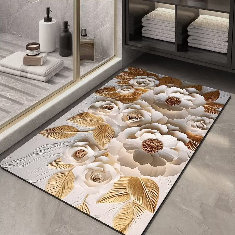 Embossed Rubber Bath Mat