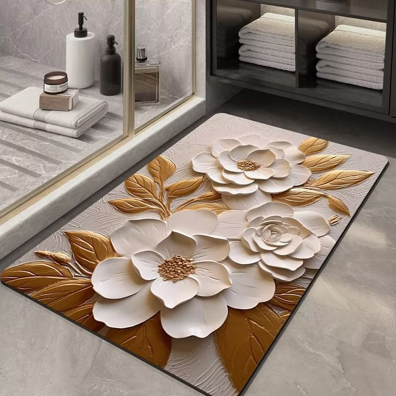 Embossed Rubber Bath Mat