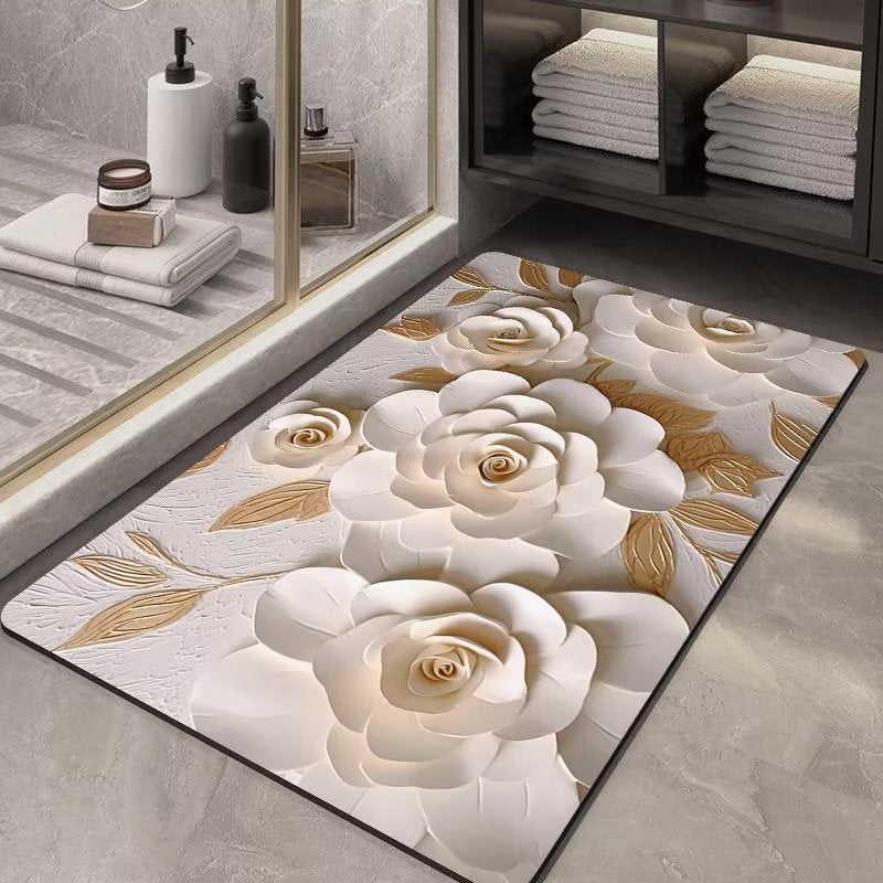 Embossed Rubber Bath Mat