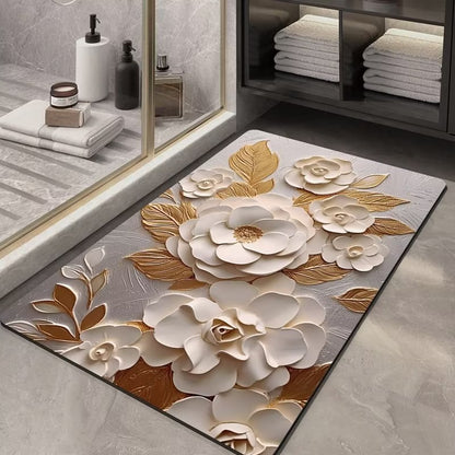 Embossed Rubber Bath Mat