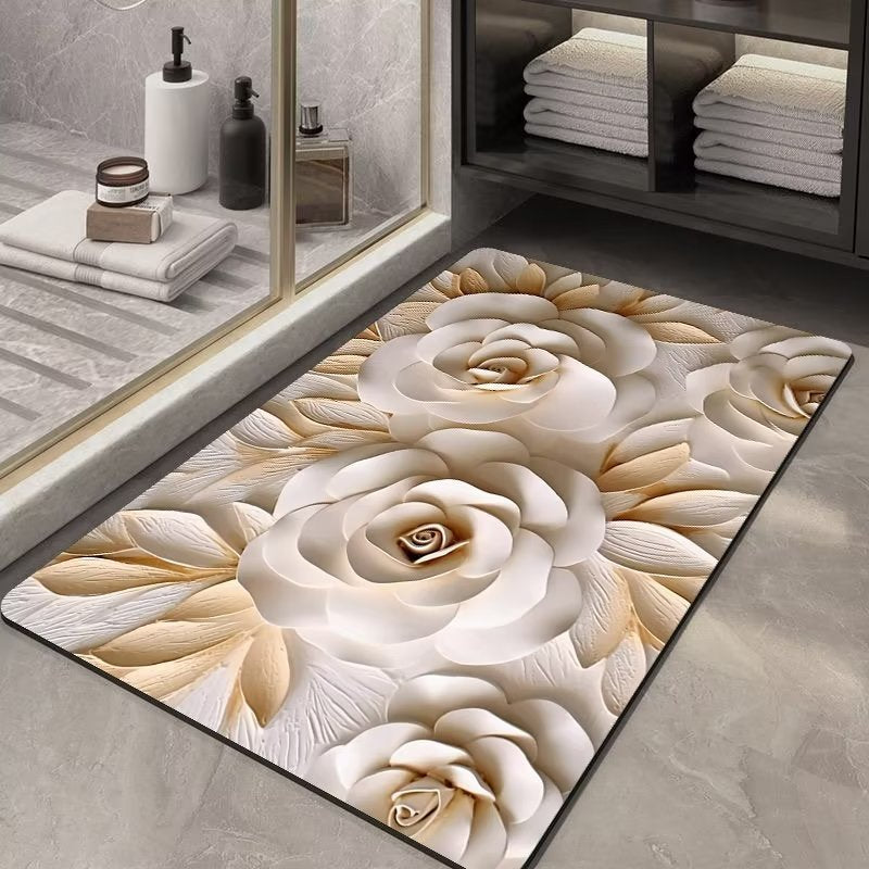Embossed Rubber Bath Mat
