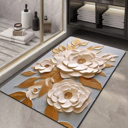 Embossed Rubber Bath Mat