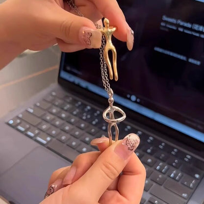 Embrace Necklace Pendant